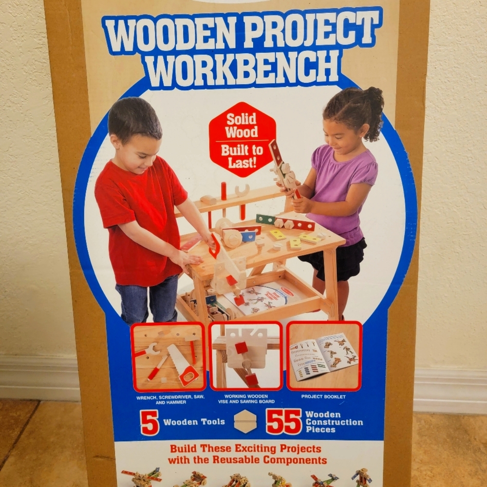 Wooden Project Work Bench